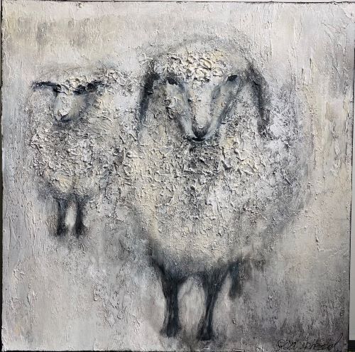 ציור כבשה